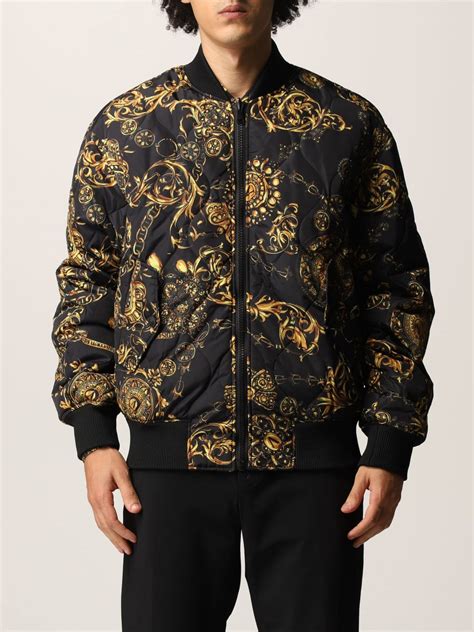 versace jacket men's sale|versace jeans couture jacket men's.